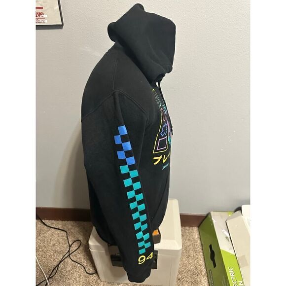 PlayStation Mens Small 1994 Console Black Hoodie - Picture 4 of 4